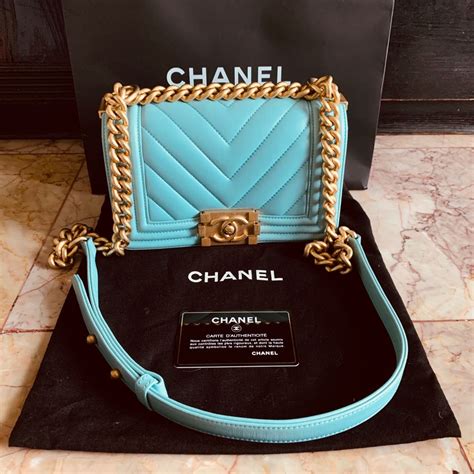 chanel boy tiffany blue|Chanel handbags boys.